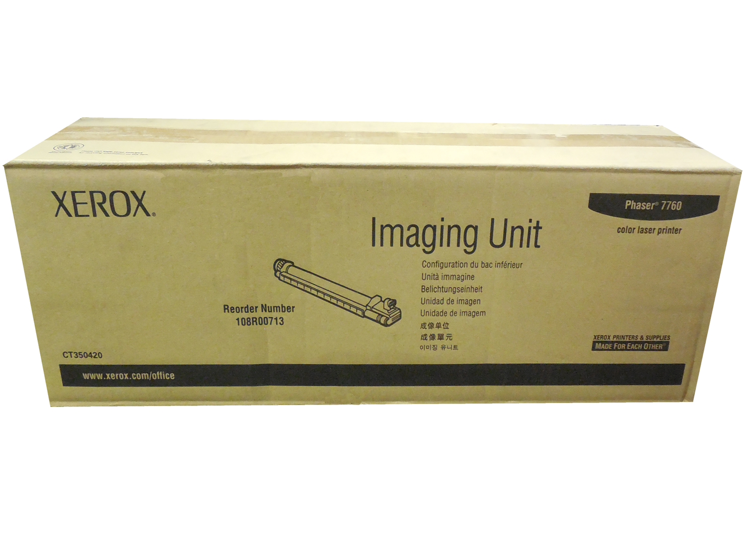Xerox 108R00713 108R713 Phaser 7760 unité d'imagerie 35k origine OEM - Photo 1/1