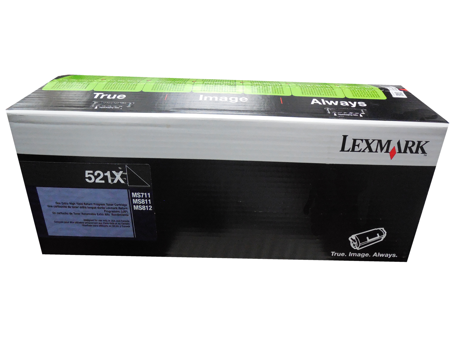 Lexmark 52D1X00 (521X) Black Extra High Yield Toner Cartridge Genuine OEM - Picture 1 of 1